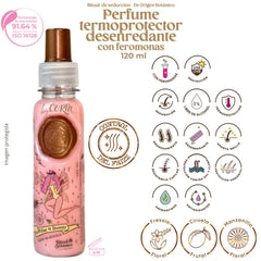 Ritual Botanico Tentación Azul, termoprotector y desenredante con aroma fresco.