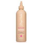 Rizos Curls enjuague de vinagre de sidra purifica y equilibra el cuero cabelludo.