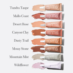 RMS Beauty Cashmere Matte Eyelights application rapide pour un regard homogène.
