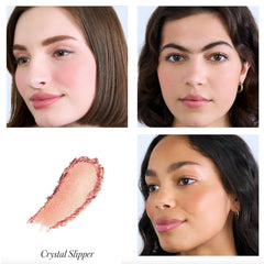 RMS Beauty Redimension Hydra Powder Blush ofrece acabado 3D luminoso para pómulos naturales