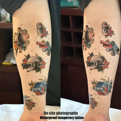 Roarhowl tatuajes aplicación fácil, cambia tu look en segundos