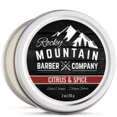 Rocky Mountain Barber Company Colonia sólida en bote compacto, aroma duradero.
