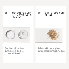 RODAN + FIELDS Reverse Exfoliating Cleanser, guía de uso mañana y noche.