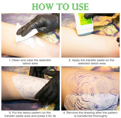 Rofitbest crema para tatuaje: uso fácil y rápido.