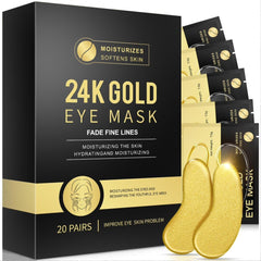Rokelos parches ojeras 24K oro: reduce la hinchazón y aporta brillo a la mirada.