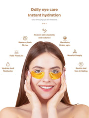 Rokelos parches ojeras acido hialuronico: hidratación duradera para la piel inferior.