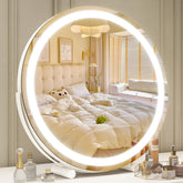 ROLOVE espejo de maquillaje iluminado 18 pulgadas para una vista clara