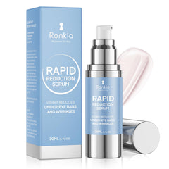 RONKIE crema de ojos en frasco de 1 oz, uso diario recomendado