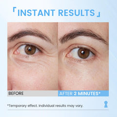 Textura ligera de la crema de ojos RONKIE con absorción rápida
