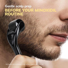 RootStim cabello más densos en entradas y coronas con uso constante.