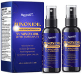 RootStim Minoxidil 5% botella de 60 ml para crecimiento capilar potencial.