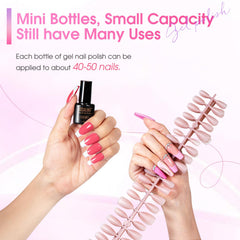 ROSALIND mini 5ml bottles ideal for color experimentation
