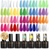 ROSALIND neon color collection display for at-home manicures