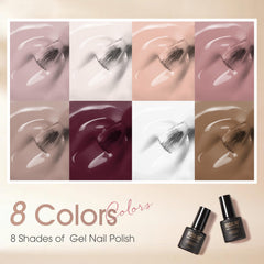 ROSALIND Ocho tonos neutros en paleta para looks versátiles.