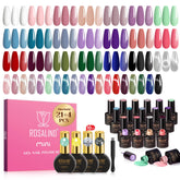 Rosalind set gel 25 piezas para creatividad en uñas en casa