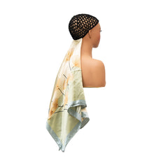 ROSEBONY gorro de ducha de seda sin calor para cabello suave