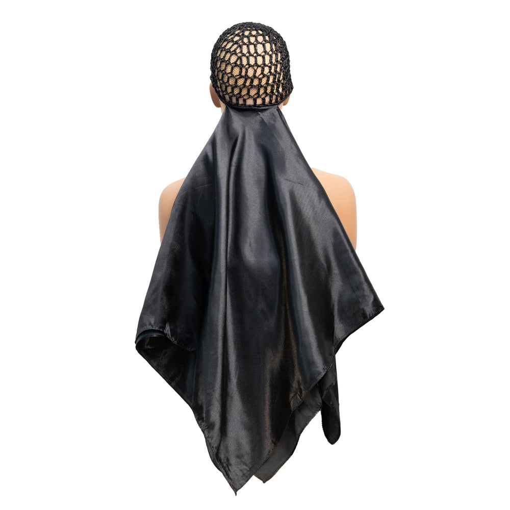 ROSEBONY gorro envolvente para cabello con pañuelo, ideal para mantener peinado sin calor.