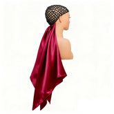 ROSEBONY Wrap Cap Hair Net con pañuelo para mantener el peinado sin calor durante la noche