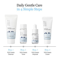 ROUND LAB Dokdo serum mini para hidratación ligera y alivio de irritaciones leves