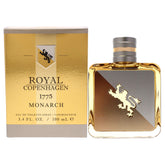 Royal Copenhagen 1775 Monarch, botella visible, ideal para uso diario con frescura duradera.
