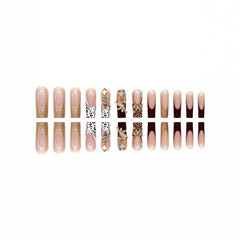 RTKHFZE kit de uñas 24 piezas, Frances, cambio rápido de estilo