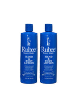 RUBEE Loción manos y cuerpo, pack 2, hidratación suave para uso diario