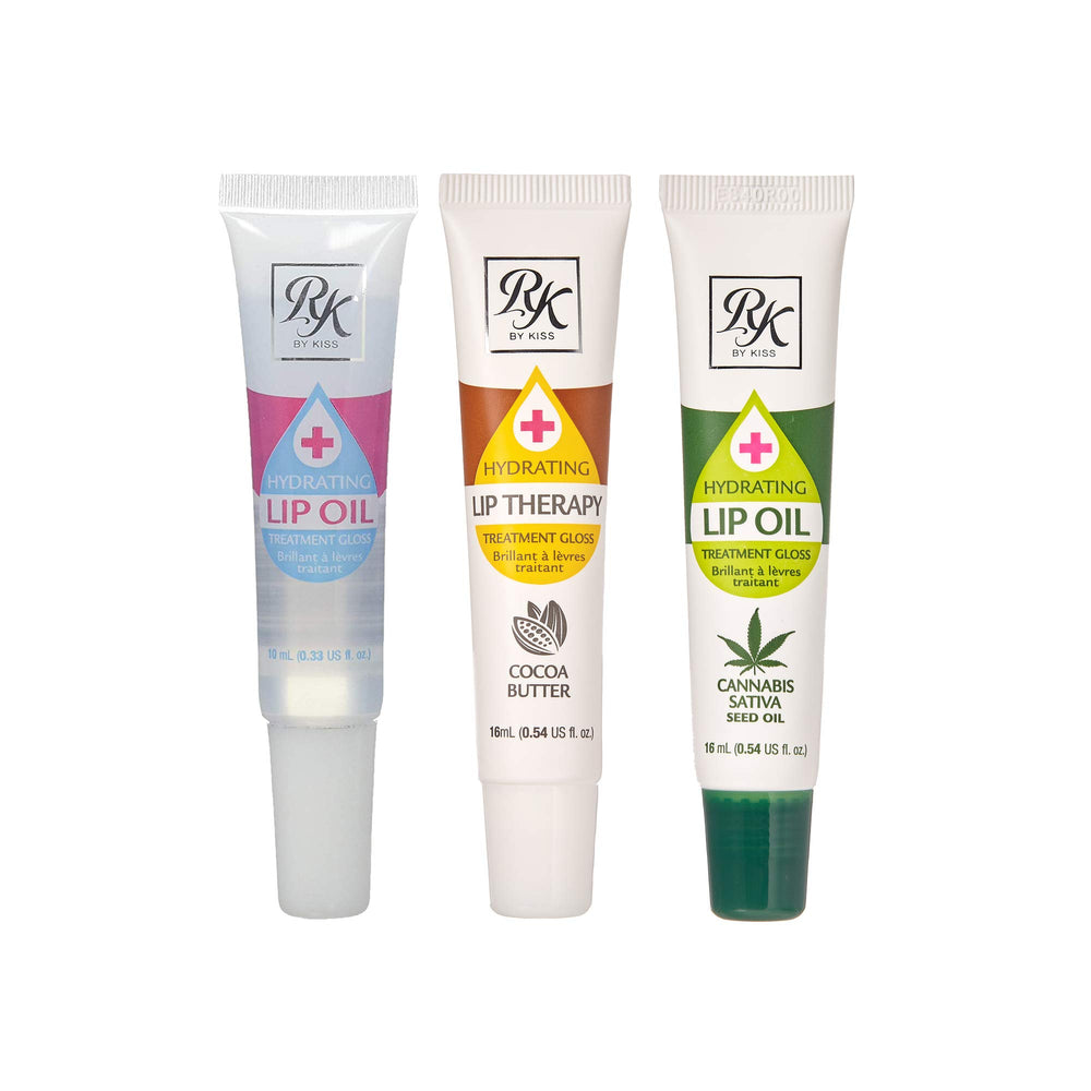Ruby Kisses Aceite Labial Claro: botella clara para hidratación profunda