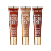Ruby Kisses Broadway Vita-Lip envase compacto con brillo duradero para uso diario.