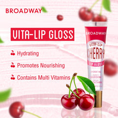 Ruby Kisses Broadway Vita-Lip aplicacion suave para retoques rapidos