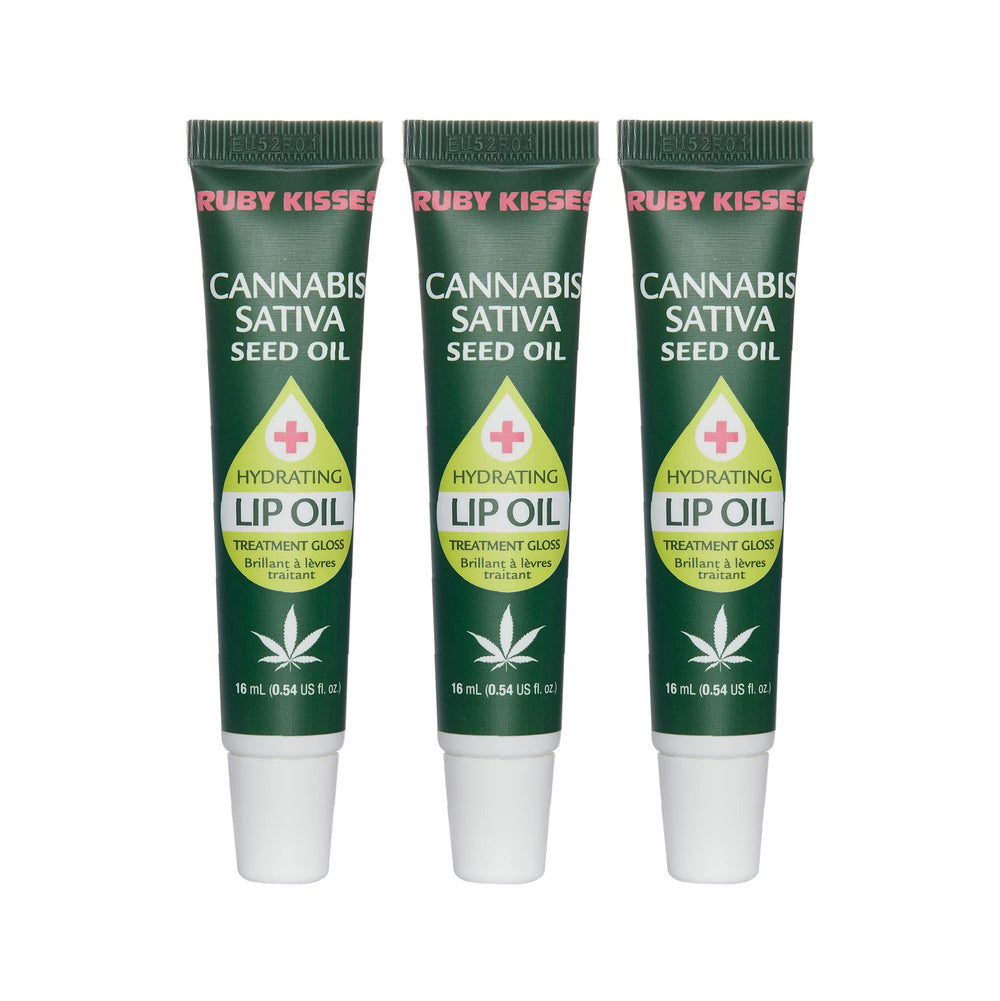 Ruby Kisses Labio hidratante en bote de aceite para labios suaves.