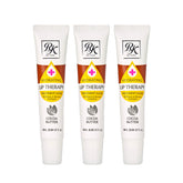 Tubo de Ruby Kisses Lip Therapy con manteca de cacao para labios hidratados.