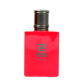 Frasco de Rue 21 CJ Red, colonia para hombre, diseño elegante para uso diario.