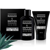 RUGGED & DAPPER Daily Duo packaging exterior, diseño premium para uso diario