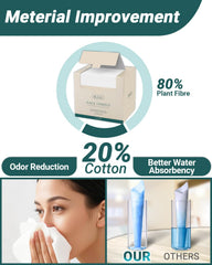 RUIJIU toalla facial gruesa 100% algodón para limpieza suave