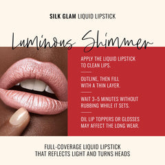 Runway Rogue Silk Glam Trophy Wife, application lisse avec applicateur précis.