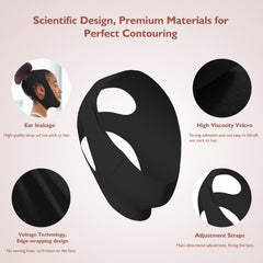 RushForward Tecnología prensado caliente: elevación facial cómoda durante el descanso