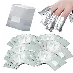 Rvetol feuilles aluminium démaquillage ongles dépose douce du vernis