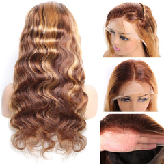 Rylice encaje frontal 13x4 prepeinado ofrece una línea de cabello natural