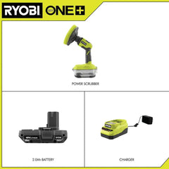 Ryobi ONE+ batería de 2.0 Ah para sesiones largas de limpieza