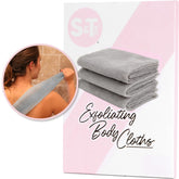 S&T INC. exfoliante de dorso para ducha, facilita la limpieza de áreas difíciles.