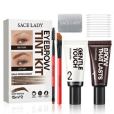 SACE LADY Eyebrow Color Kit packaging with compact at-home tinting setup