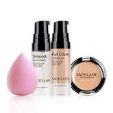 SACE LADY waterproof concealer kit bottle for all-day coverage on the face.