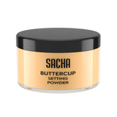 Sacha Buttercup Poudre libre transparente pour un fini naturel et léger.