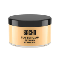 Sacha Buttercup Poudre libre transparente pour un fini naturel et léger.