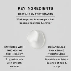 SACHAJUAN Thickening Shampoo aplicación a mano ofrece masaje suave para una base uniforme.