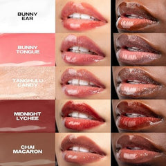 Sacheu hialuronico y vitamina E hidratan labios mientras tiñen suavemente.