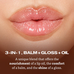Sacheu Lip Elixir textura no pegajosa que hidrata todo el día.