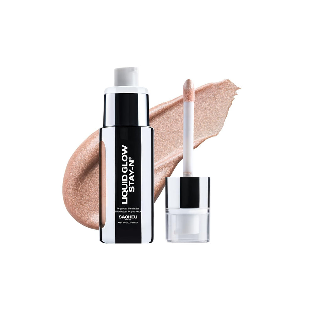 Sacheu Liquid Glow Stay-N: botella con dispensador para aplicación precisa y cómoda