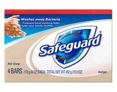 Safeguard Jabón de Baño Antibacterial en caja para la familia, protección diaria.
