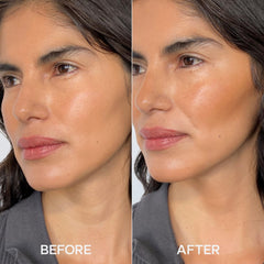 Saie Sun Melt Bronceador tono medio, bronceado equilibrado y acabado natural.